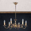 Candelabru clasic alama patinata 6xE14/40W, Stilluster LU 1285/6 Patina Orion